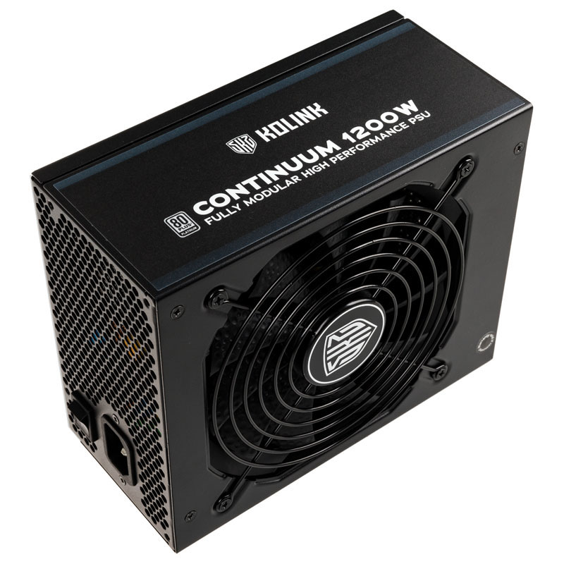 Kolink ATX 1200W 80+ Platinum Gaming 2024 Mining PC Desktop Power Supply KL-C1200PL